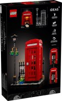 Lego 21347 Ideas - Czerwona londyńska budka telefoniczna
