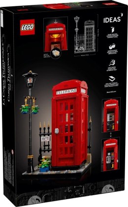 Lego 21347 Ideas - Czerwona londyńska budka telefoniczna