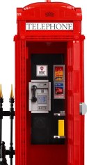 Lego 21347 Ideas - Czerwona londyńska budka telefoniczna