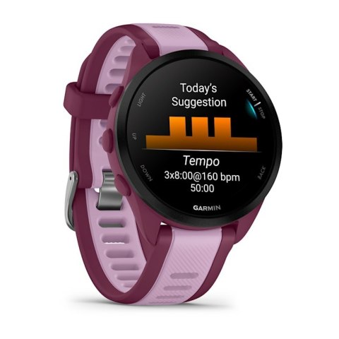 Smartwatch Garmin Forerunner 165 Music Berry Lilac