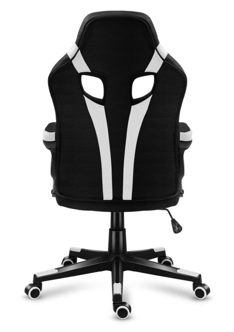 Fotel gamingowy Huzaro Force 2.5 White Mesh (WYPRZEDAŻ)
