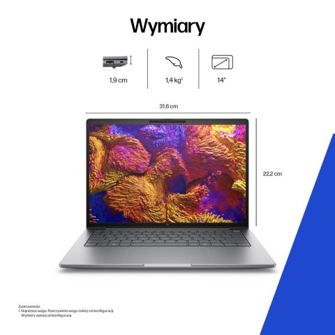 HP ZBook 8 G1ak 14 Ryzen AI 7 PRO 350 14.0"WUXGA IPS 400nits AG 16GB DDR5 5600 SSD1TB Radeon 860M Cam IR 5 MPx 62Wh W11Pro 3Y On