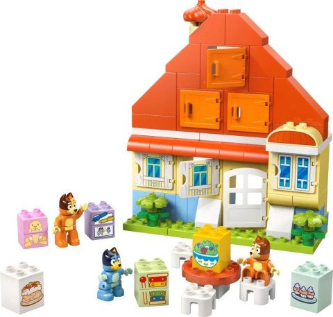 LEGO DUPLO Bluey 10459 Dom rodzinny Blue z grą pamięciową (WYPRZEDAŻ)