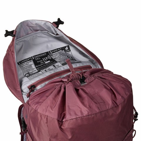 Plecak turystyczny DEUTER Futura Pro 34 SL ashrose-cassis