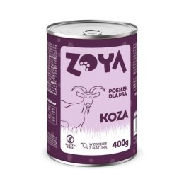 ZOYA Koza - puszka mokra karma dla psów 400g