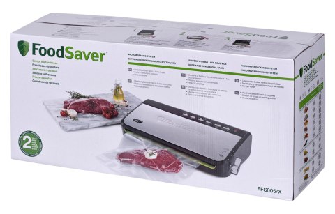 Zgrzewarka próżniowa FoodSaver FFS005x (stal nierdzewna) (WYPRZEDAŻ)