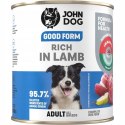 John Dog GOOD FORM DOROSŁY JAGNIĘCINĘ KARMA 800g