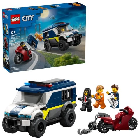 LEGO City 60479 Policyjna furgonetka do transportu więźniów