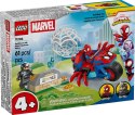 LEGO Marvel Spiderman 11206 Spidey na motocyklu vs. Rhino