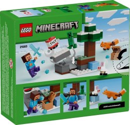 LEGO Minecraft 21583 Przygoda Steve'a w tajdze