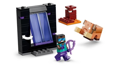 LEGO Minecraft 21584 Podróż przez portal do Netheru i Endu
