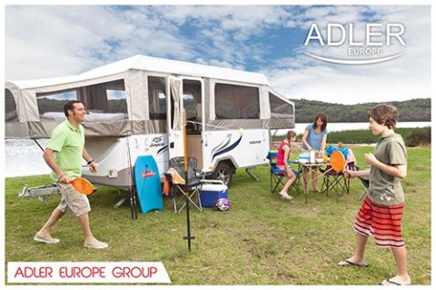 Pralka turystyczna Adler AD 8051 (1000 obr/min; 3 kg; 370 mm; kolor niebieski) (WYPRZEDAŻ)