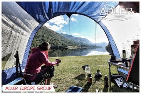 Pralka turystyczna Adler AD 8051 (1000 obr/min; 3 kg; 370 mm; kolor niebieski) (WYPRZEDAŻ)