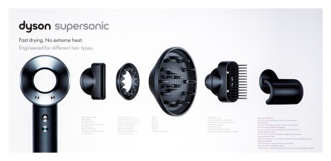 Suszarka do włosów DYSON HD07 Black/Nickel (WYPRZEDAŻ)