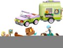 LEGO Friends 42695 Przyczepa do przewozu źrebaków