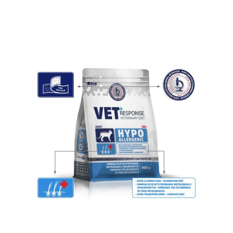 VET RESPONSE HYPPOALERGENIC dla kota 400 g