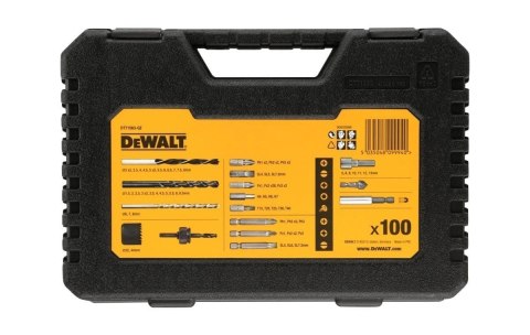 Zestaw wierteł 100 elementów DT71563 DEWALT
