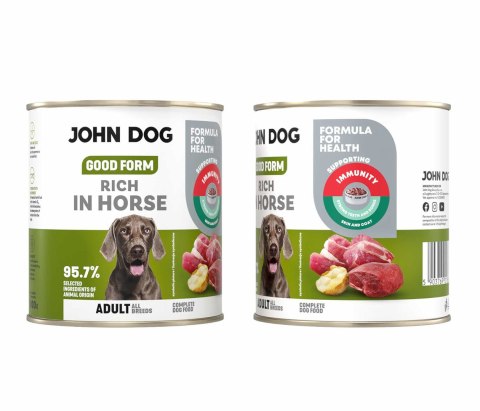 John Dog GOOD FORM DOROSŁY KONINĘ KARMA 800g