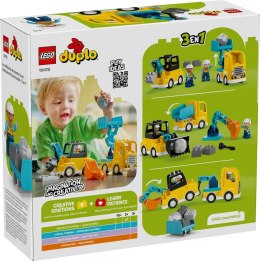 LEGO DUPLO TOWN 3w1 10475 Pojazdy budowlane