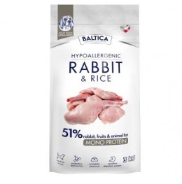 BALTICA NUTRACEUTIC Hypoallergenic Rabbit & Rice M 3kg