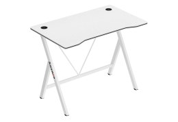 Biurko gamingowe Huzaro Hero 1.4 White (WYPRZEDAŻ)