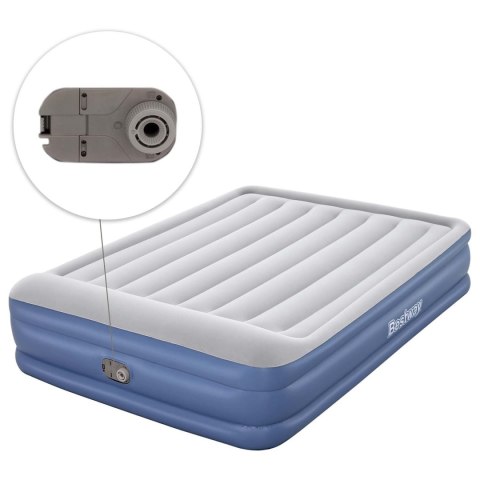 Materac dmuchany 203x152x46 cm z wbudowaną pompką elektryczną Bestway 67630