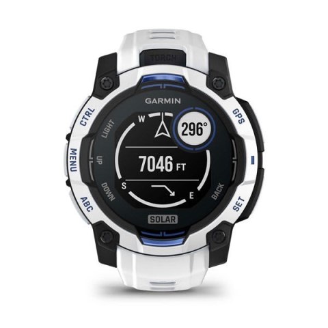 Smartwatch GARMIN Instinct 3 45mm SOLAR Whitestone