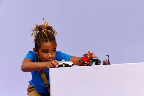 LEGO Sonic 77118 Srebrny samochód vs. monster car Knucklesa