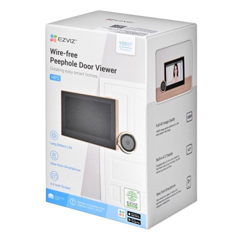 Wideodomofon Ezviz HP2 Wi-Fi CS-HP2 (2MP), złoty