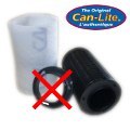 CAN LITE FILTR WĘGLOWY PLAST. 150-165 M3/H BEZ KOŁ