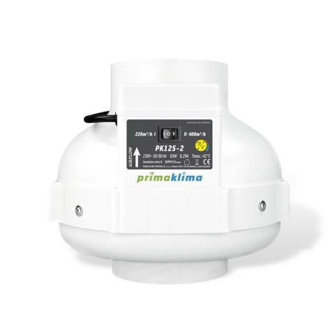 PRIMA KLIMA WENTYLATOR 2 SPEED 220/400M3/H FI125MM