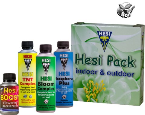 HESI ZESTAW NAWOZÓW I BOOSTERÓW (DO GLEBY) MINI