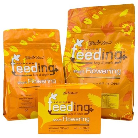 POWDER FEEDING SHORT FLOWERING 25KG