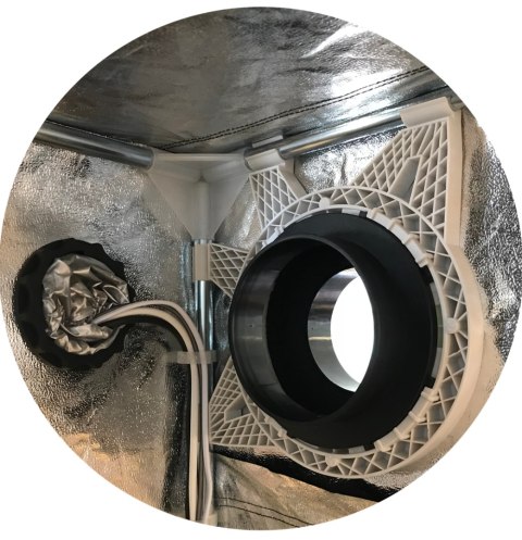 SECRET JARDIN ŁĄCZNIK FI150MM NA KOŁ KANAŁOWY DF25