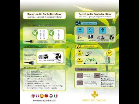 SECRET JARDIN NANO GROW