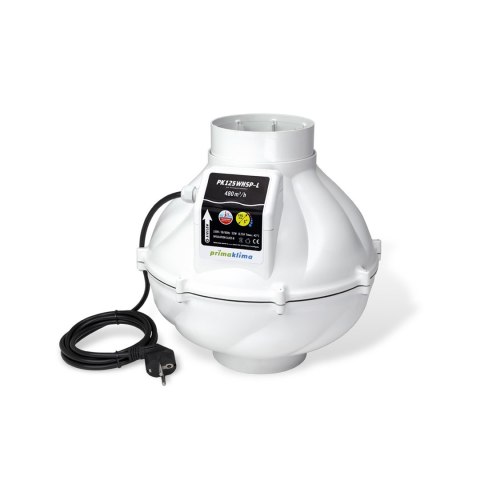 PRIMA KLIMA WENTYLATOR PK125WHSP-L 480M3/H