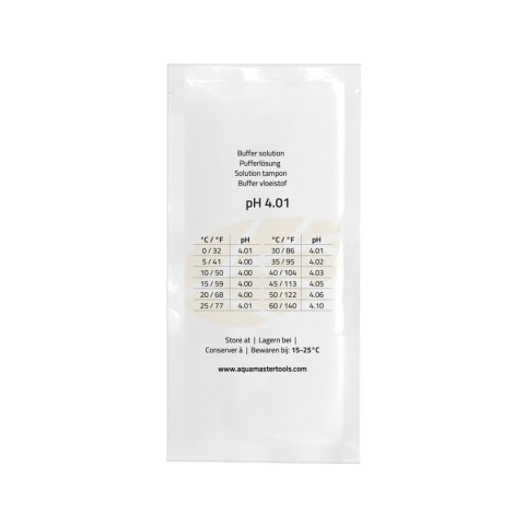 AQUAMASTER PŁYN DO KALIBRACJI PH 4.01 20ML