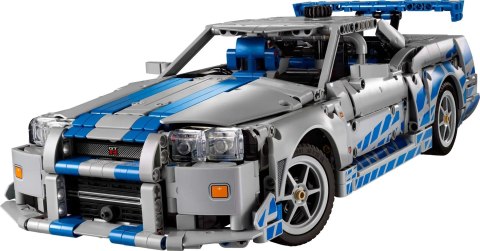 LEGO Technic 42210 Samochód Nissan Skyline GT-R (R34) z filmu Za szybcy, za wściekli (WYPRZEDAŻ)
