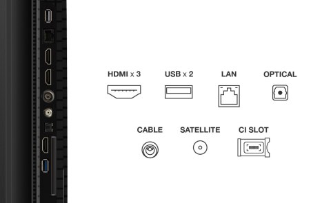 Telewizor TCL 65P79K QLED 65" 4K Ultra HD Google TV Dolby Atmos DVB-T2 Metaliczny (WYPRZEDAŻ)