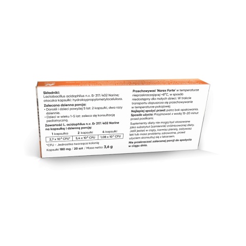 Narex Forte • 20 kapsułek