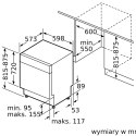 Zmywarka do zabudowy BOSCH SMU2HVS06E
