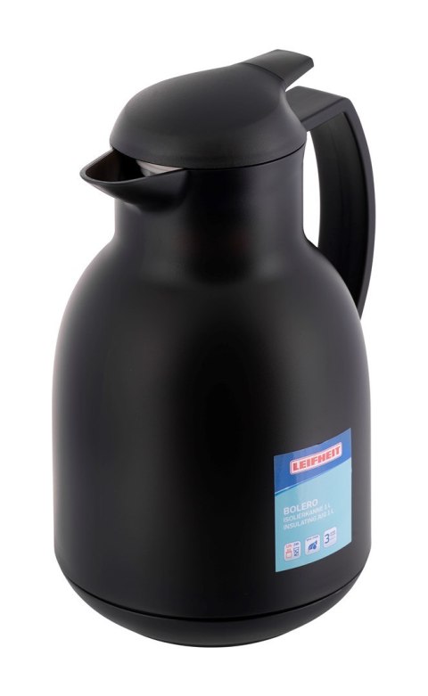 Dzbanek próżniowy Bolero 1 L, czarny