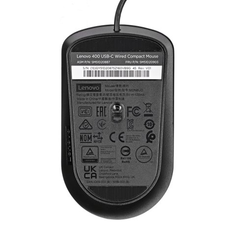 Lenovo 400 USB-C Black GY51D20875