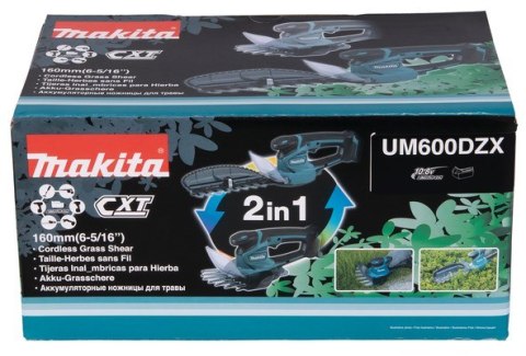 Nożyce do żywopłotu i trawy AKU UM600DZX MAKITA