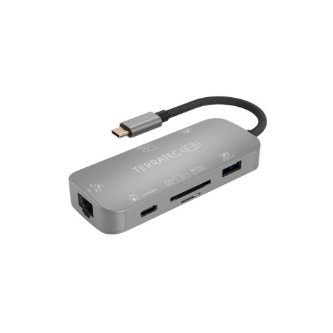 TERRATEC CONNECT C8 - Stacja dokująca - USB-C - HDMI - GigE