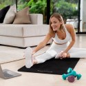 REBEL ACTIVE MATA GIMNASTYCZNA DO ĆWICZEŃ JOGA, PILATES, FITNESS, 183X61CM, GRUBOŚĆ 6MM, MATERIAŁ TPE, CZARNA RBA-3151-BK