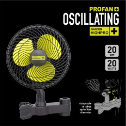 PROFAN+ WENTYLATOR Z OSCYLACJĄ 20CM 20W Z KLIPSEM