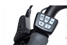 ROWER ELEKTRYCZNY JIVR MIEJSKI SILNIK W PIAŚCIE PRZEDNIEGO KOŁA 250W