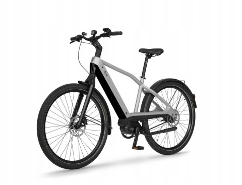 ROWER ELEKTRYCZNY MIEJSKI PREMIUM JIVR CITY KARBONOWY PASEK