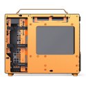 Obudowa komputerowa JONSPLUS MATX Handle Case Z20 - Black-Orange